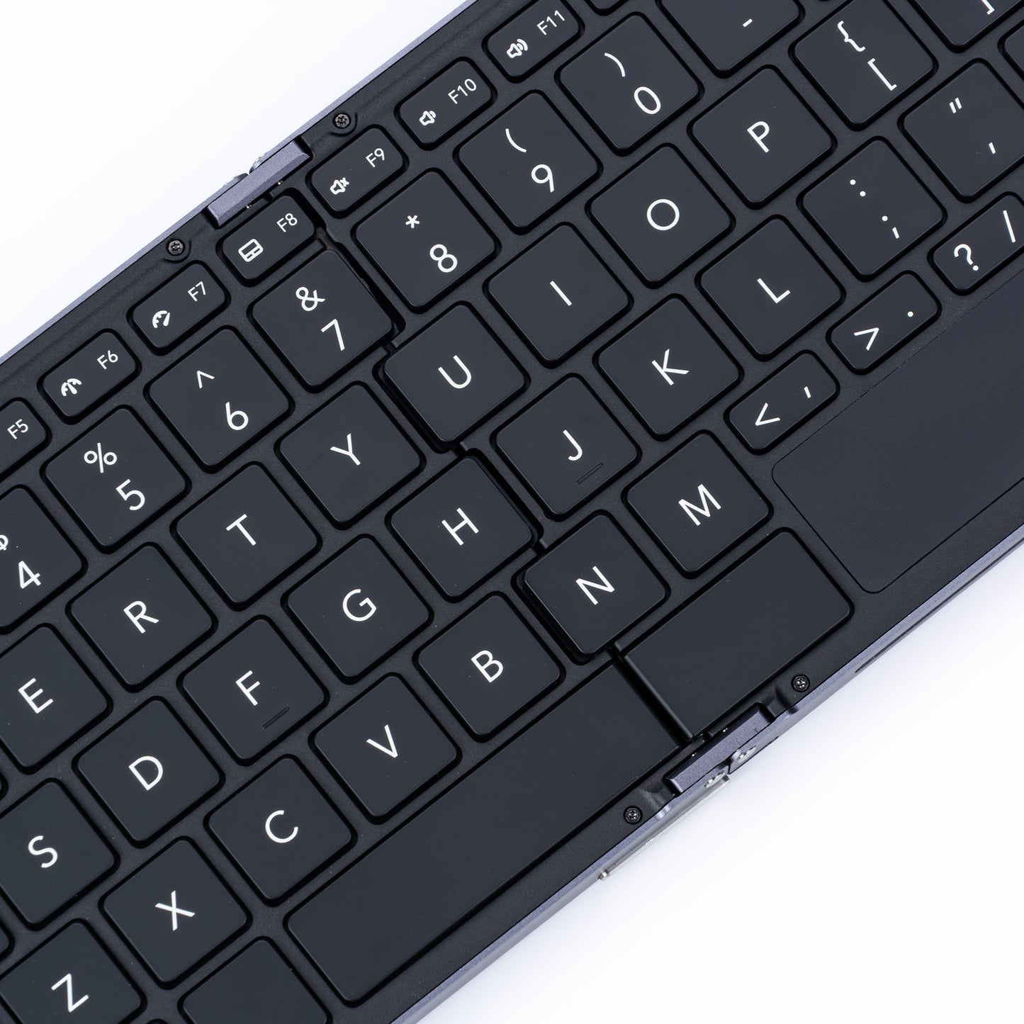 Foldable All-in-One Keyboard Mini Host Integrated Machine, Portable Pocket Mini PC Keyboard Combo, Windows Small Computer for Office Travel Business Trip